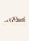 INUIKII Shearling Low Velcro Grau