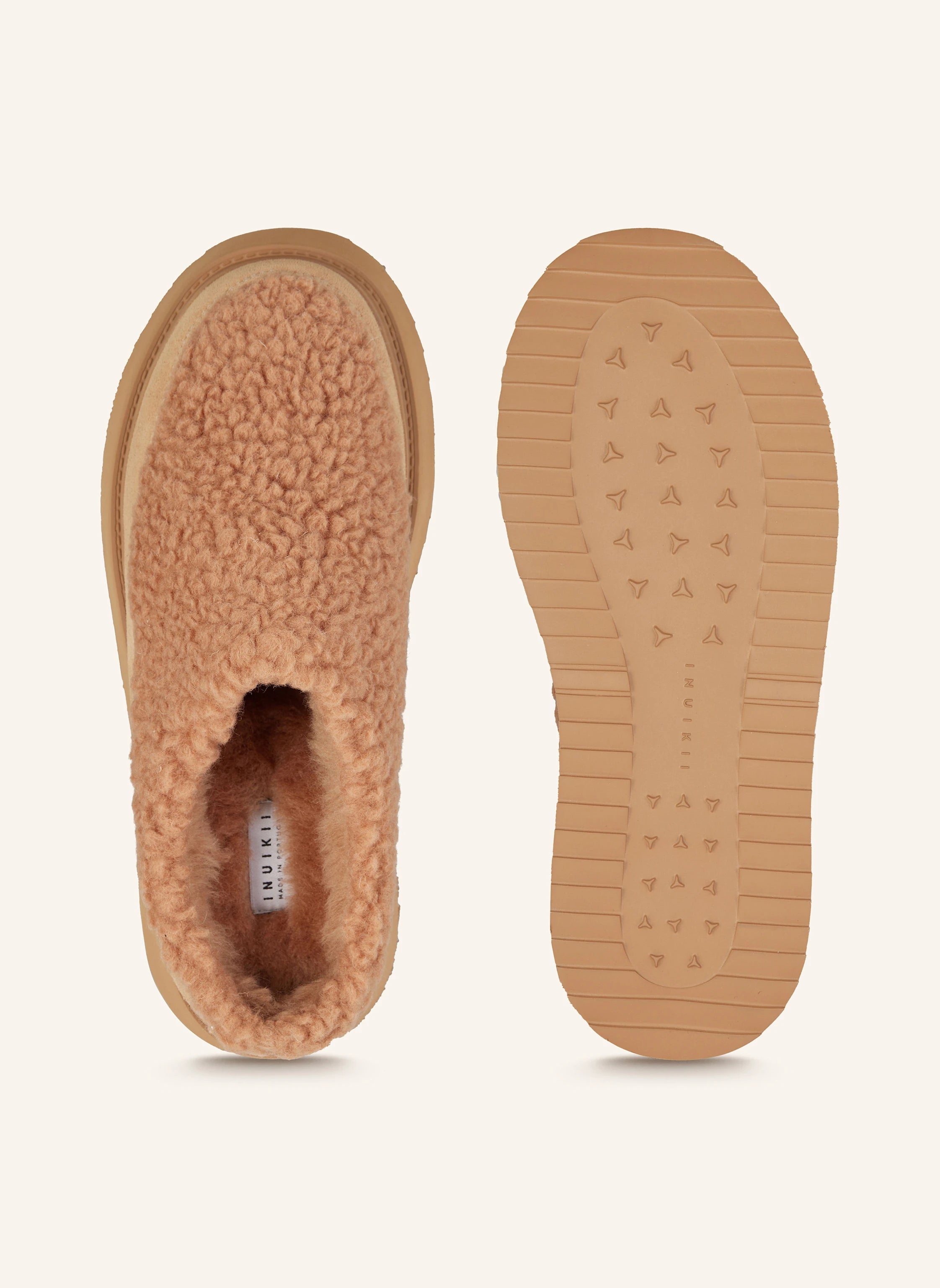 INUIKII Classic Micro Curly Cognac