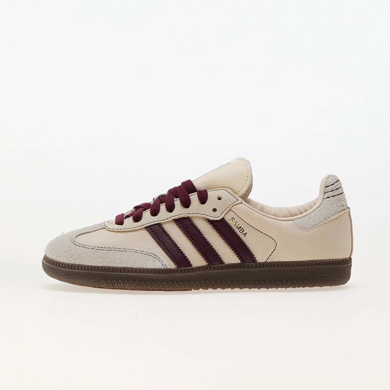 adidas Samba OG Wonder White Maroon