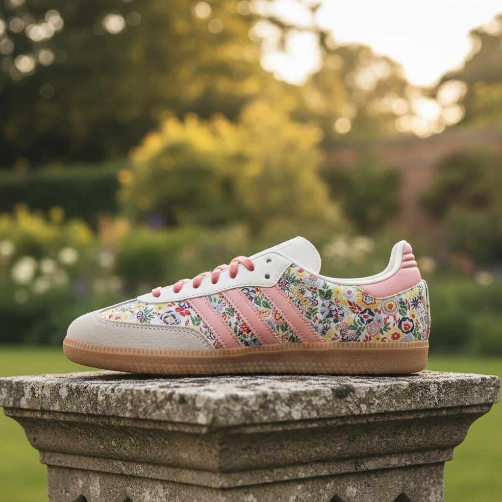 adidas Samba OG Liberty London Blumenstickerei
