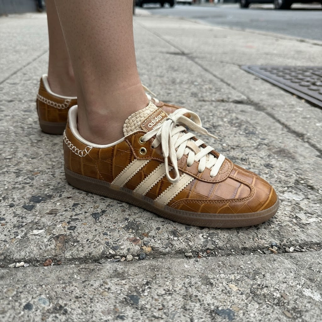 adidas Samba Wales Bonner Brown Croc