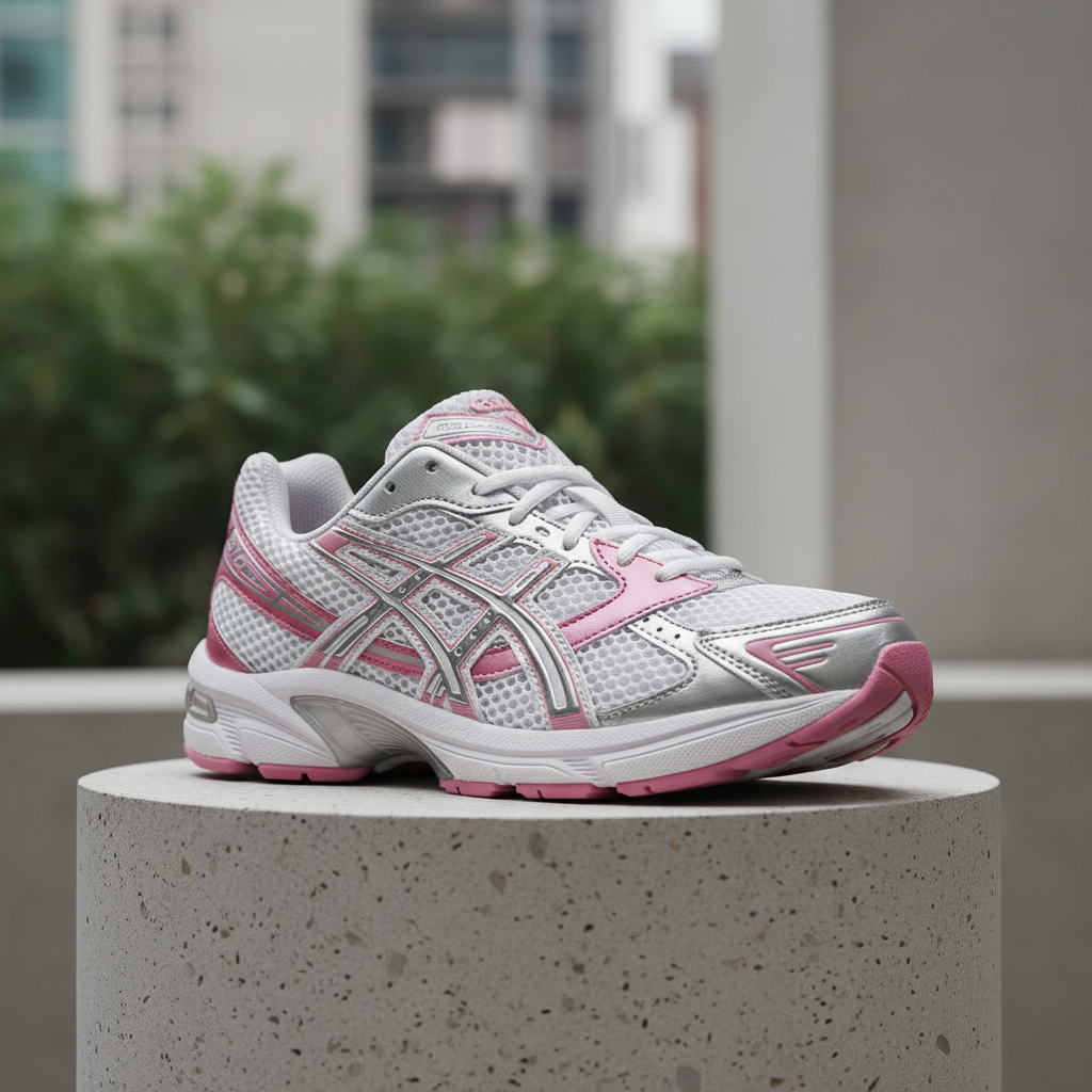 ASICS Gel-1130 Weiß Reines Silber Pink