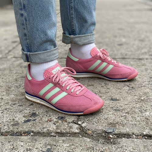 adidas SL72 Pink Fusion Green Spark