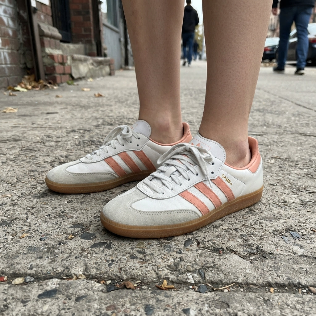 Adidas Samba OG White Wonder Clay Gum