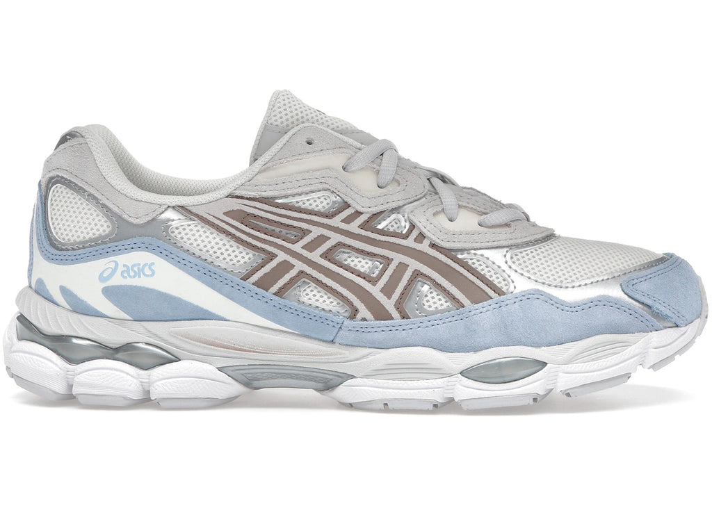 ASICS Gel-NYC Creme, Wolkengrau, Blau