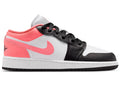 Jordan 1 Low Schwarz Pink Gaze