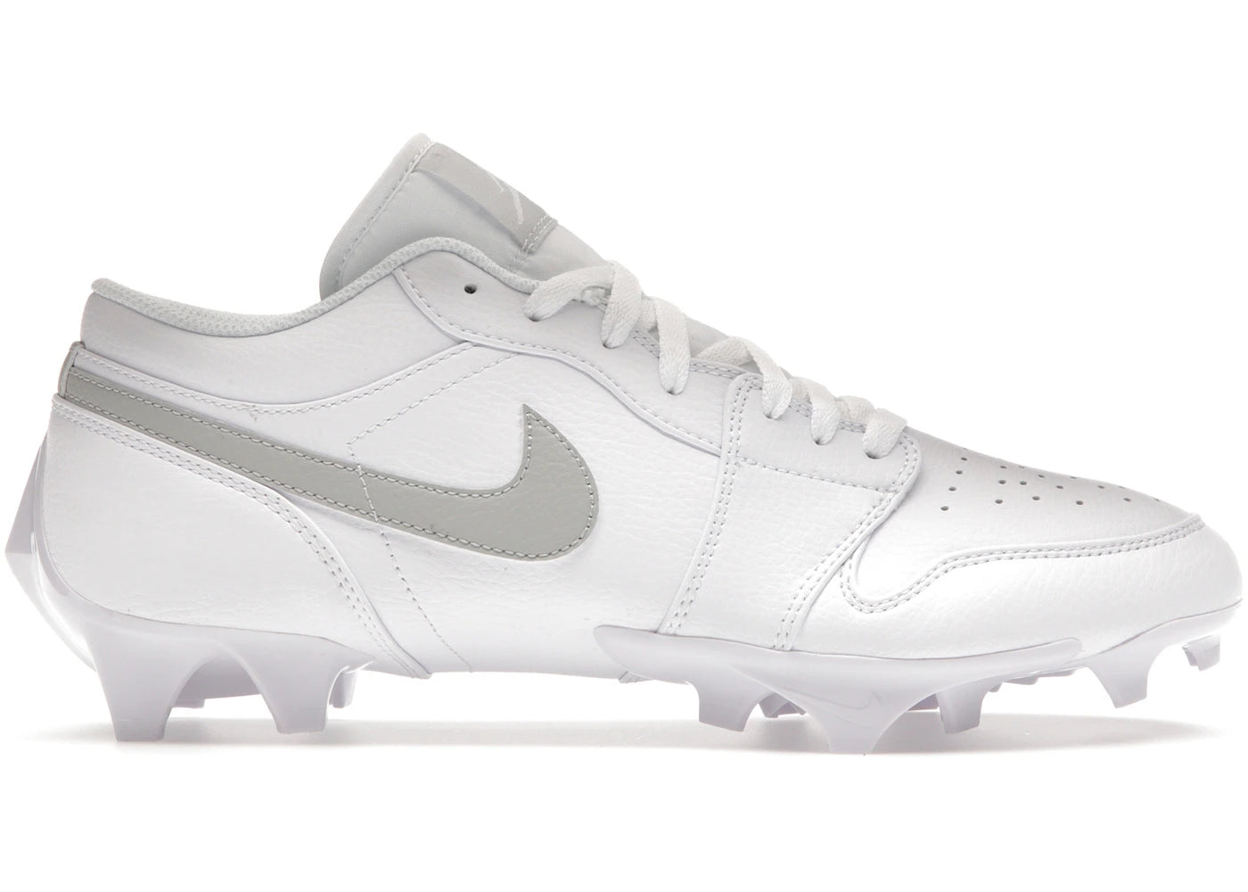 Jordan 1 Low TD Cleat White Grey Fog