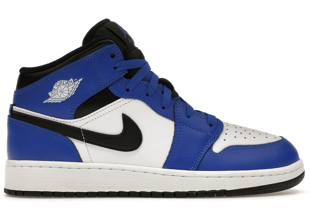 Jordan 1 Mid Game Royal White Black