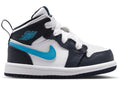 Jordan 1 Mid Obsidian Dunkelblau