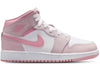 Jordan 1 Mid Pearl Pink White