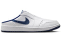Jordan 1 Mule Golf Weiß Mitternachtsblau