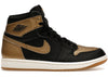 Jordan 1 Retro High OG Schwarz Metallic Gold
