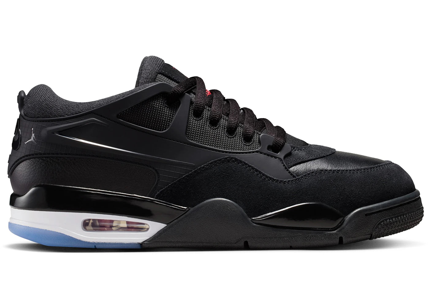 Jordan 4 RM Schwarz Weiß Varsity Rot