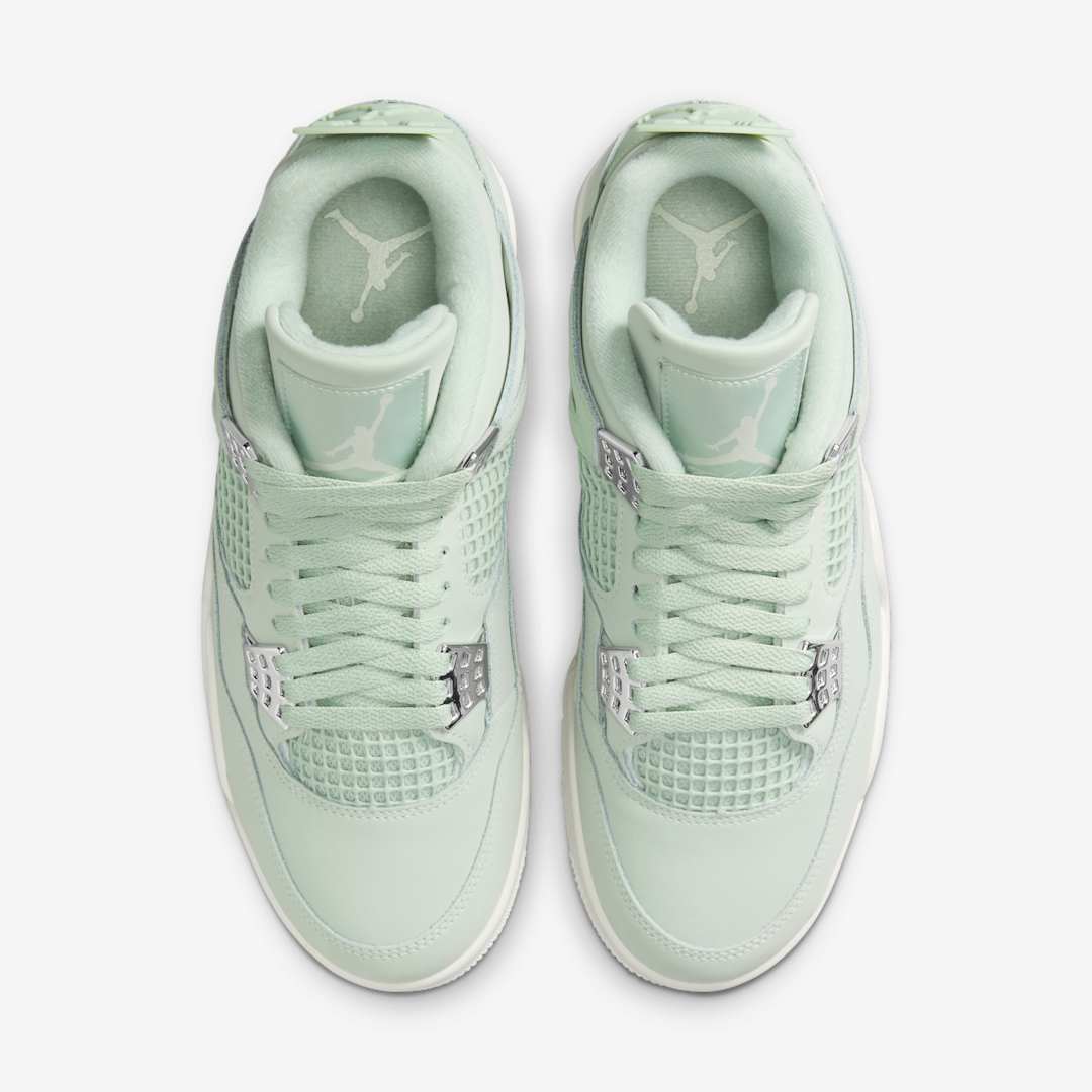Jordan 4 Retro Seafoam Sail