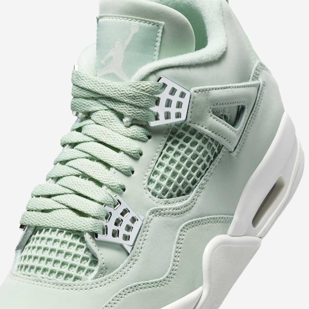 Jordan 4 Retro Seafoam Sail