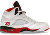 Jordan 5 Retro Feuerrot Schwarze Zunge