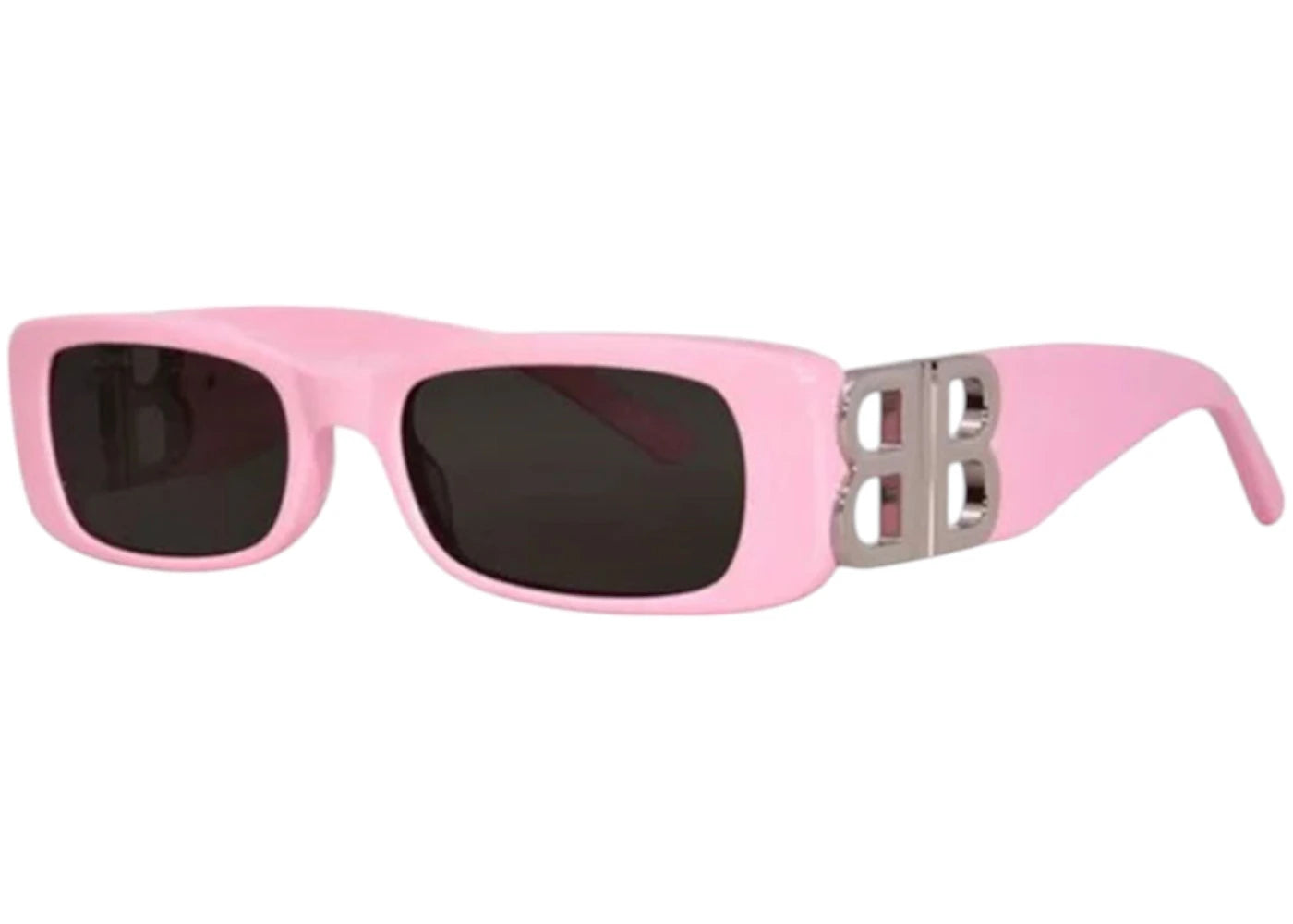 Balenciaga Rectangle Sunglasses Pink