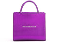 Brandon Blackwood  InchEnd Systemic Racism Inch ESR Tote Vegan Leather Metallic Purple