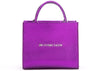Brandon Blackwood  InchEnd Systemic Racism Inch ESR Tote Vegan Leather Metallic Purple