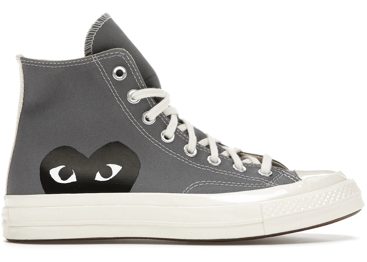Converse Chuck Taylor All Star 70 Hi Comme des Garcons PLAY Grau