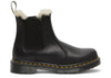Dr. Martens 2976 Leonore Wyoming Faux Fur Lined Chelsea Boot Black