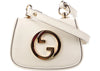Gucci Blondie White Leather Strap Wallet White