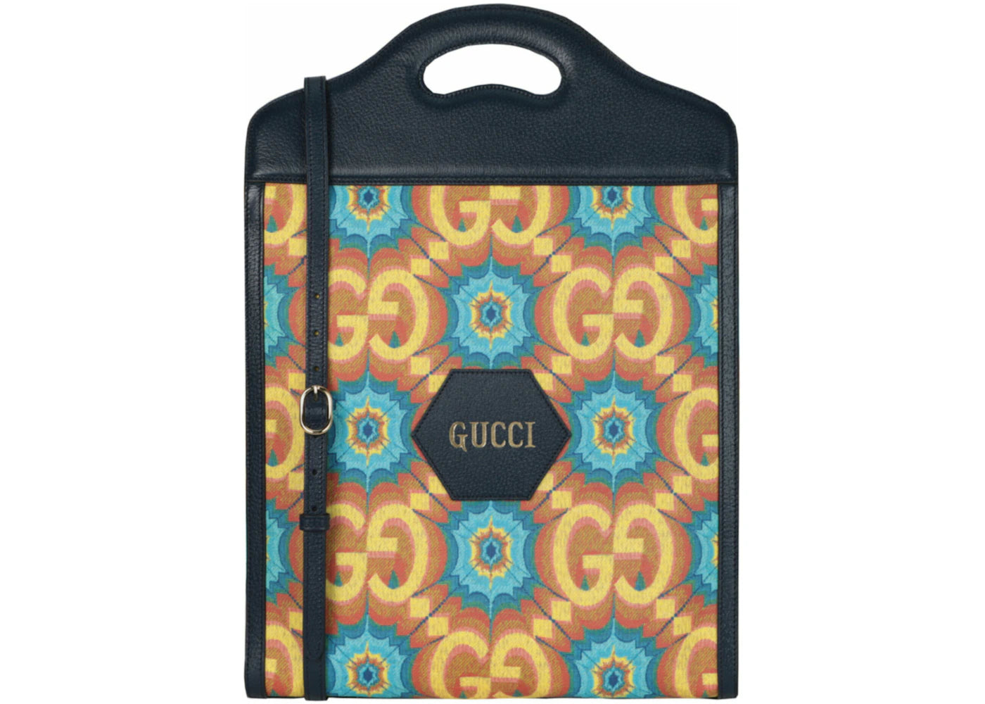 Gucci GG Supreme Canvas Kaleidoscope 100th Anniversary Tote Multi