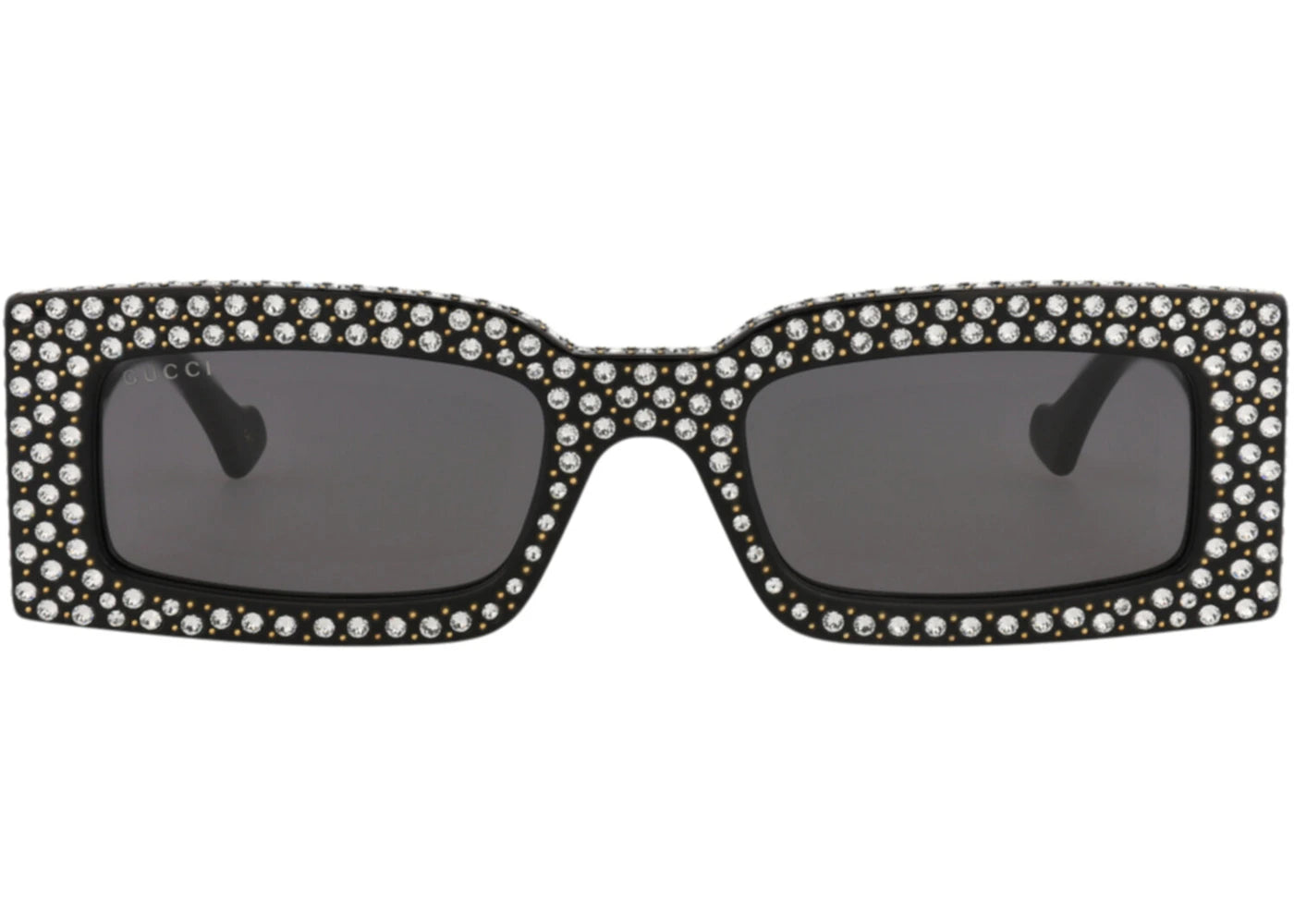 Gucci Square-Frame Recycled Acetate Sunglasses Black Black Grey