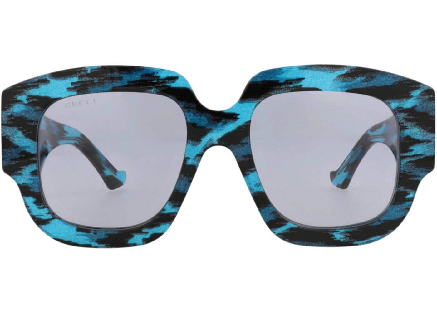 Gucci Square-Frame Recycled Acetate Sunglasses Black Black Violet