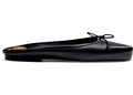 Jacquemus Les Mules Plates Ballet Schwarz