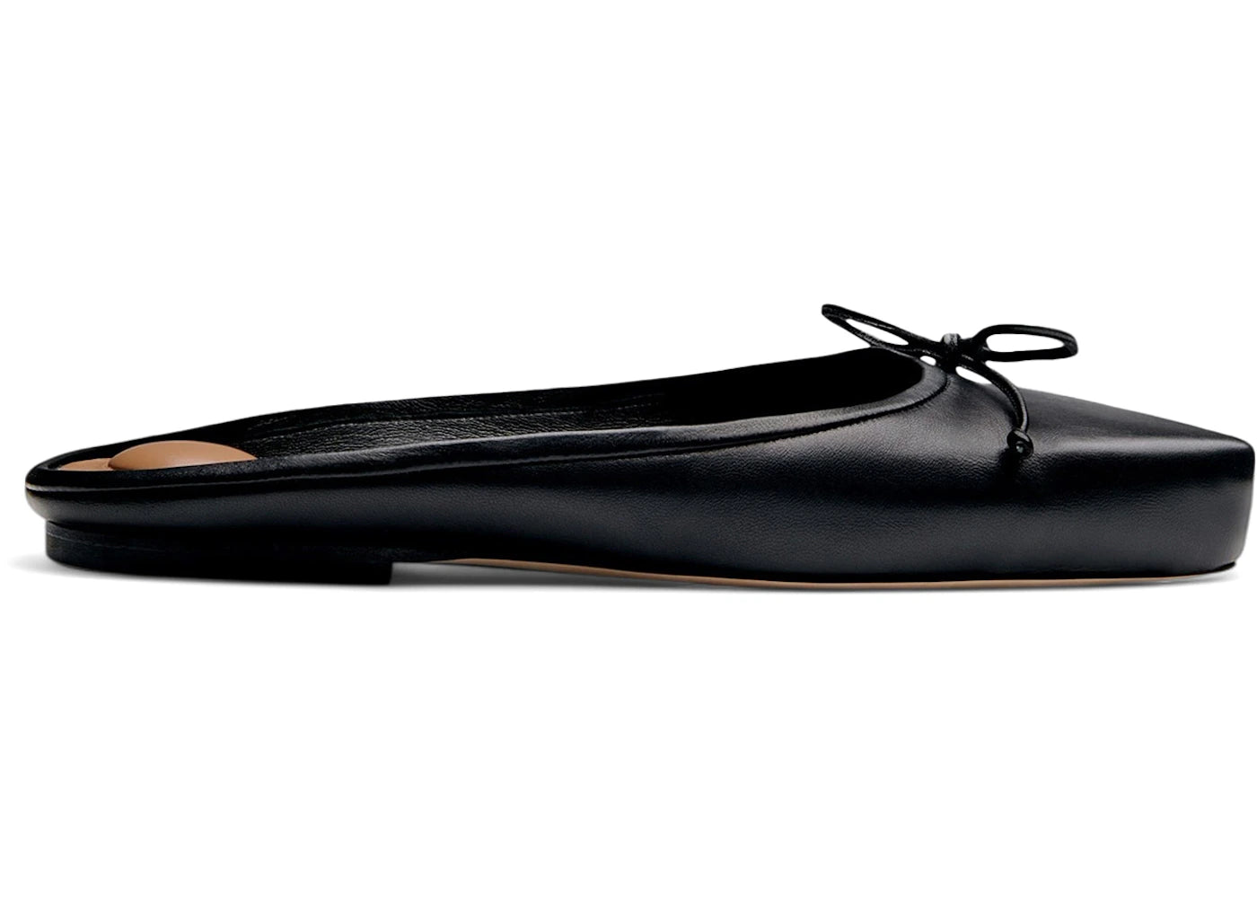 Jacquemus Les Mules Plates Ballet Schwarz