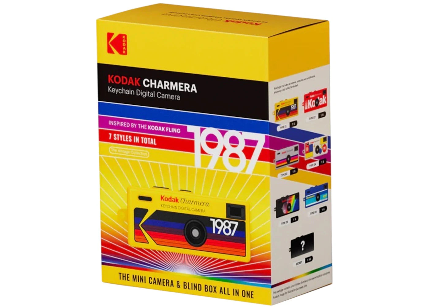 Kodak CHARMERA Digitalkamera-Schlüsselanhänger (Einzelverpackung)