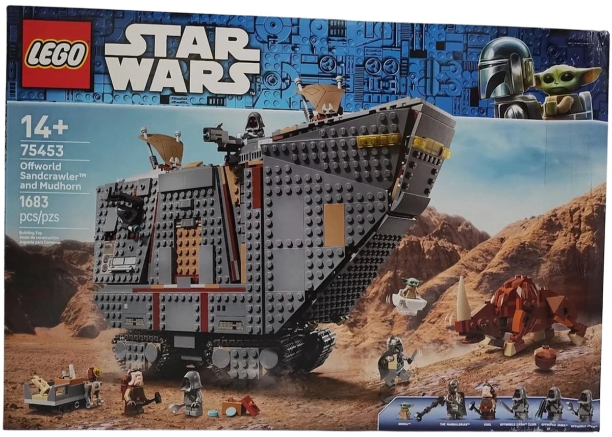 LEGO Offworld Sandcrawler and Mudhorn Set #75453 - main view