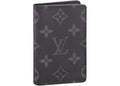 Louis Vuitton Organizer-Tasche Monogram Eclipse Schwarz/Grau