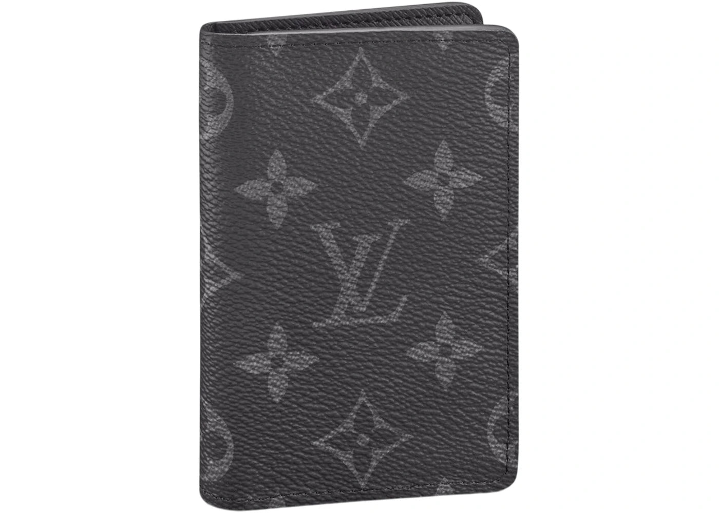 Louis Vuitton Organizer-Tasche Monogram Eclipse Schwarz/Grau