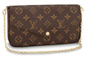 Louis Vuitton Pochette Felicie Monogramm Fuchsia Futter