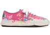 Maison Mihara Yasuhiro Baker OG Sole Canvas Low Printed Sticker Pink