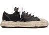 Maison Mihara Yasuhiro Peterson OG Sole Leather Low Cracking Leather Black White