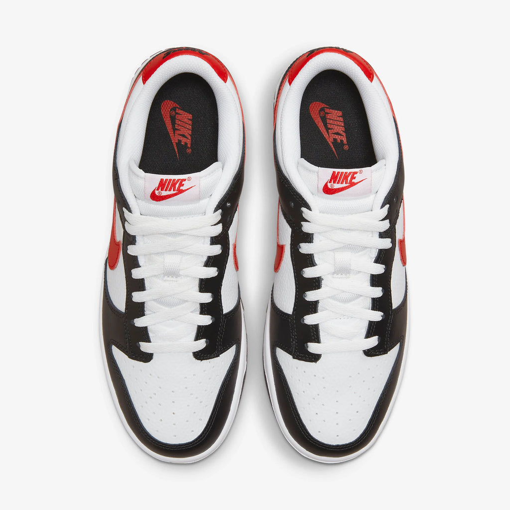 Nike Dunk Low Red Swoosh Panda