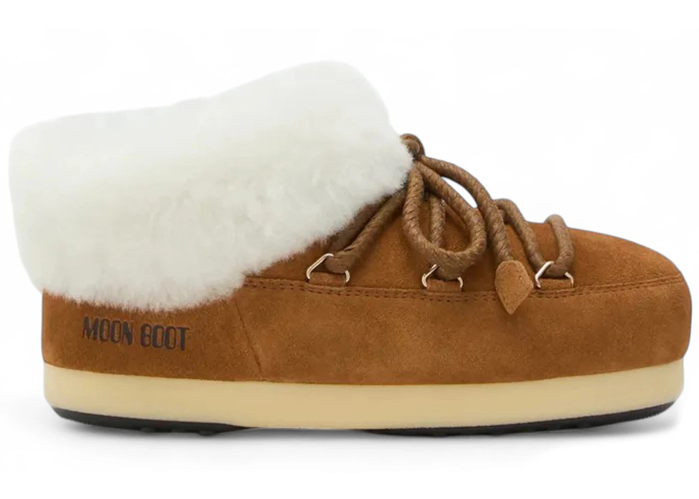 Moon Boot Evx Mule Suede Cognac Natur