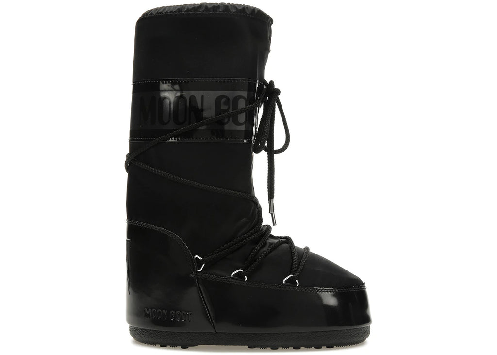 Moon Boot Icon Boot Glance Schwarz