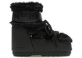 Moon Boot Icon Faux-Fur Low Boot Black