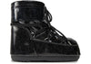Moon Boot Icon Glitter Niedriger Stiefel Schwarz