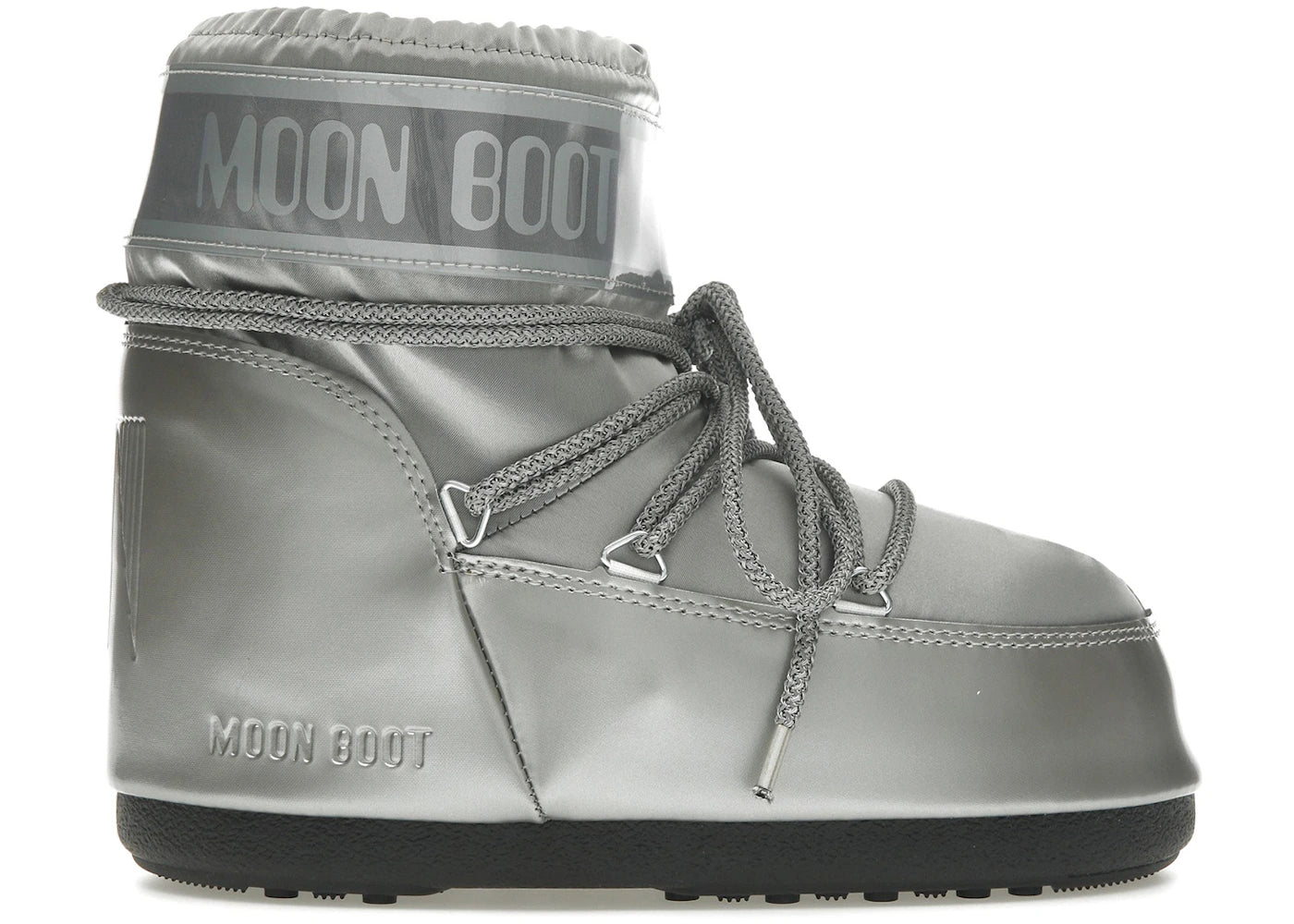 Moon Boot Icon Low Boot Glance Silver