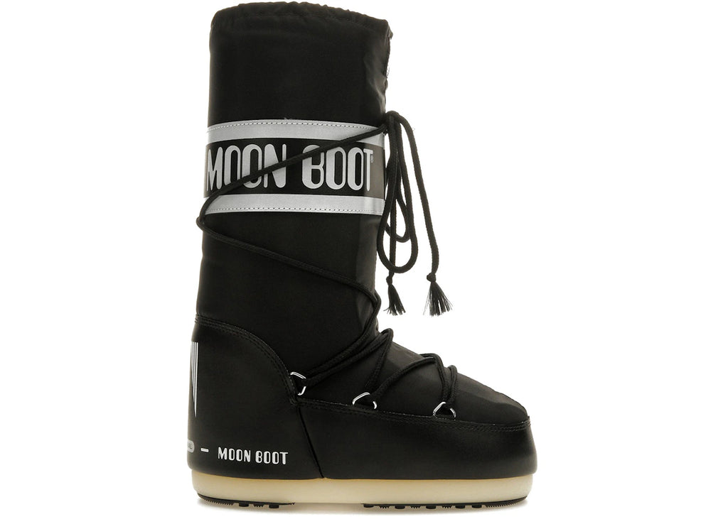 Moon Boot Icon Nylonstiefel Schwarz