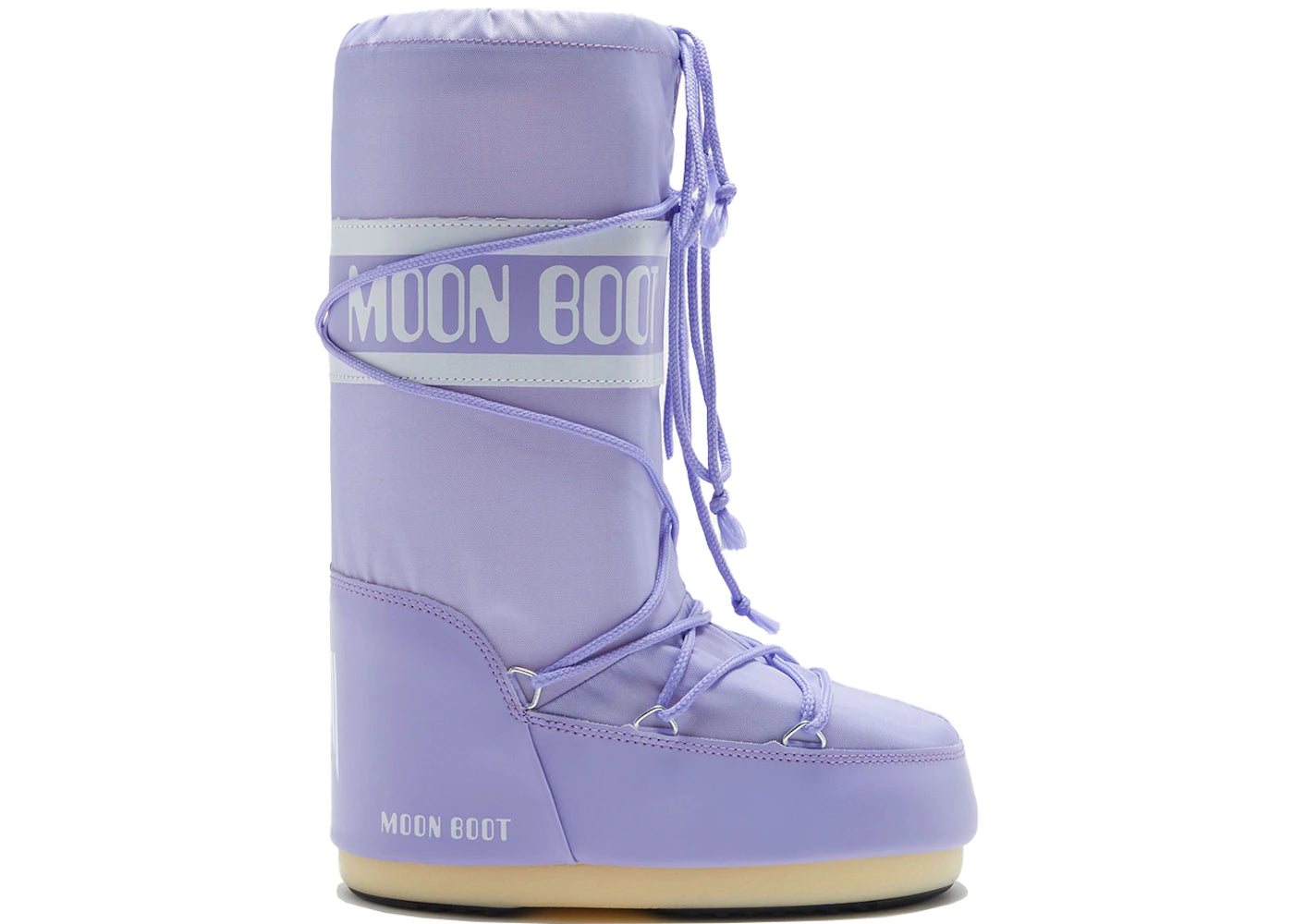 Moon Boot Icon Nylonstiefel Flieder