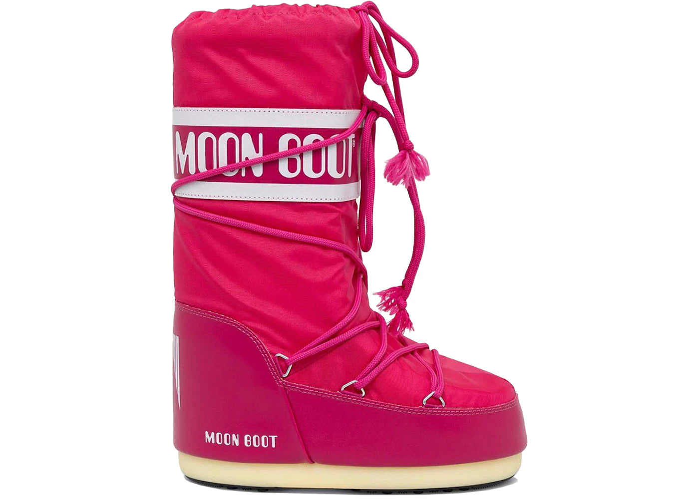 Moon Boot Icon Nylonstiefel Magenta