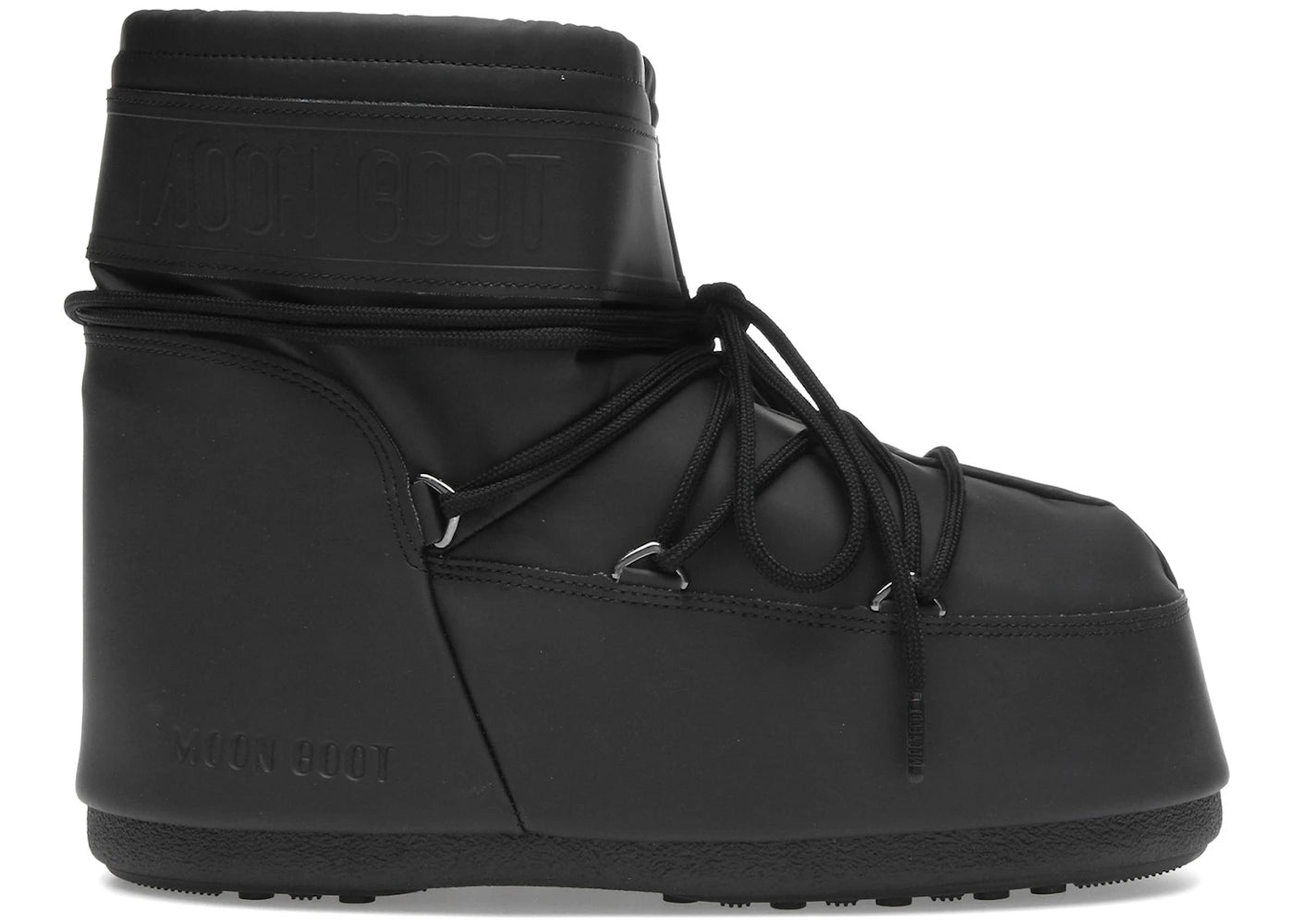 Moon Boot Icon Gummistiefel Schwarz