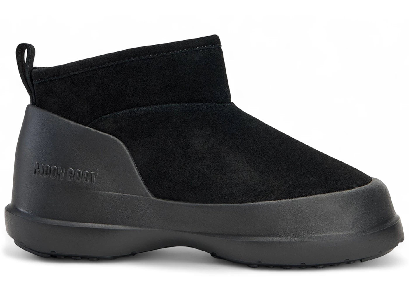 Moon Boot Luna Low Boot Wildleder Schwarz