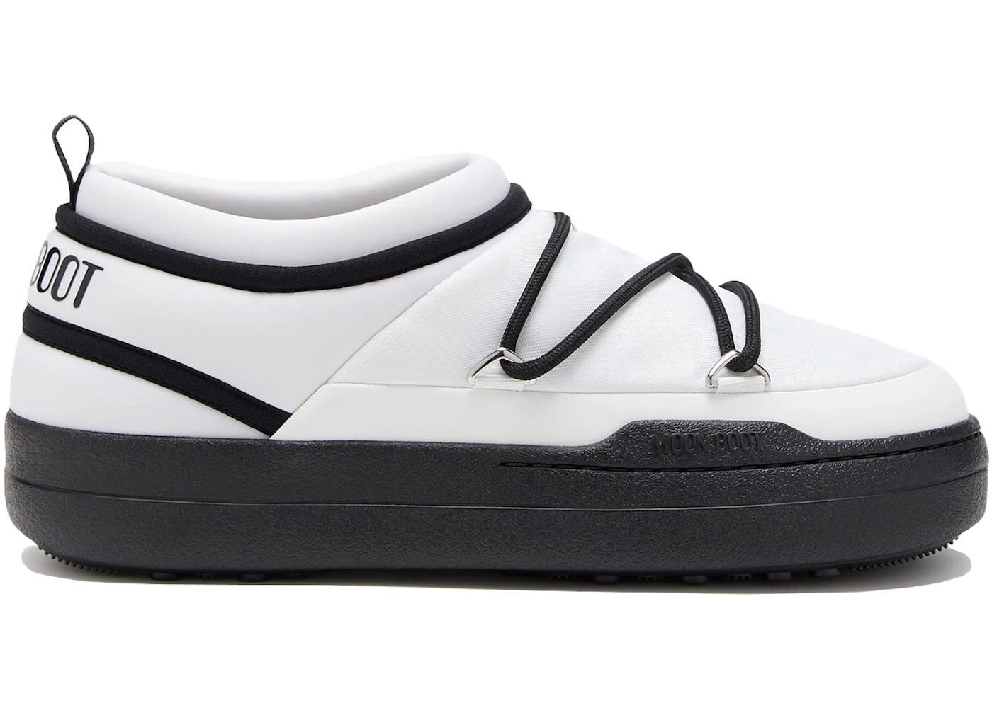 Moon Boot Park Icon Sneaker Black White
